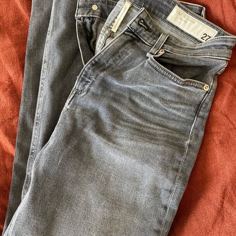 Rag &bone “Nina high rise ankle skinny”